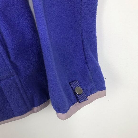 The North Face Periwinkle Blue Full Zip Micro Fleece Lightweight Jacket - Picture 7 of 11